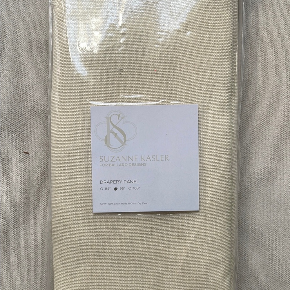 Cream Drapery Panel